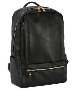 Fashion Faux Backpack GLM-0121 BLACK
